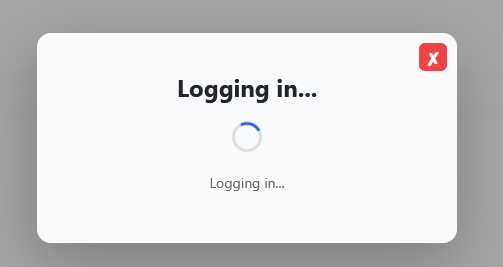 frontend loggingin